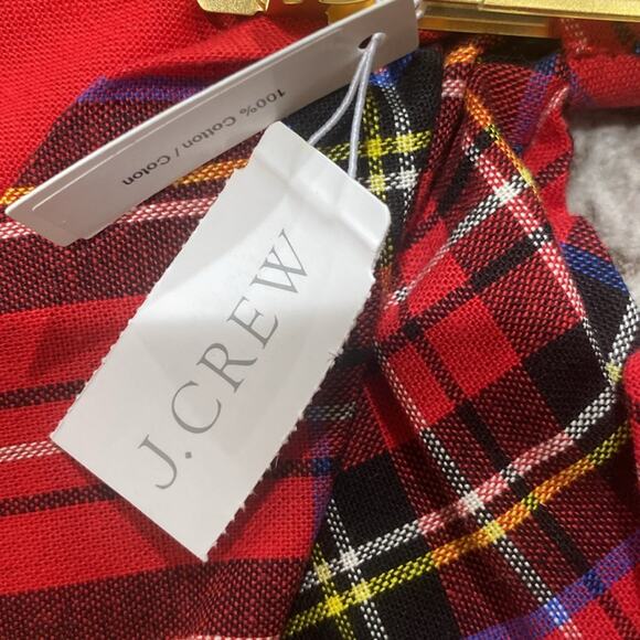 J. Crew Oversized tartan bow hair clip barrette - Picture 6 of 8